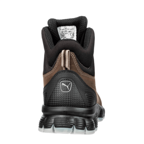 Puma Safety Condor Mid Çelik Burunlu Nubuk Deri İş Ayakkabısı S3 SRC ESD