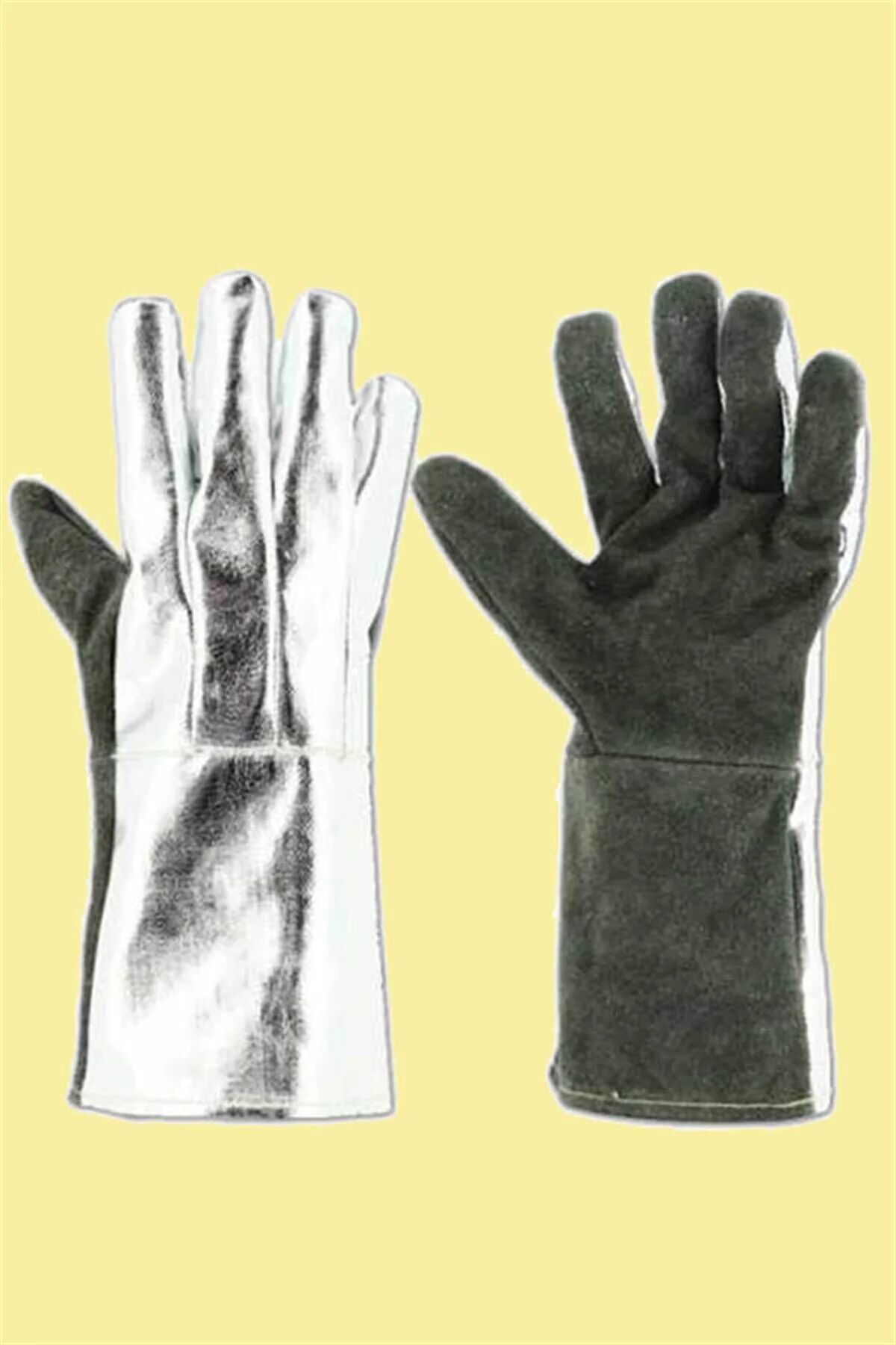 Starline 636600 Deri Alüminize Isı Eldiveni