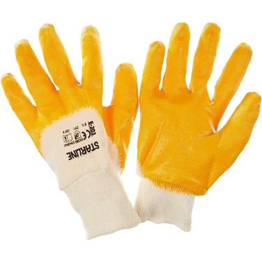 Starline Nitril Eldiven Sarı E-203 12 Çift