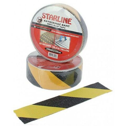 Starline Kaydırmaz Bant Siyah (50 mm- 15 mt)