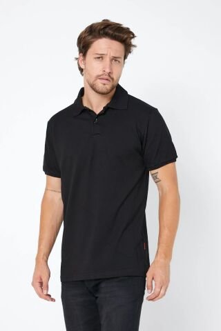 Siyah Polo Yaka Tshirt