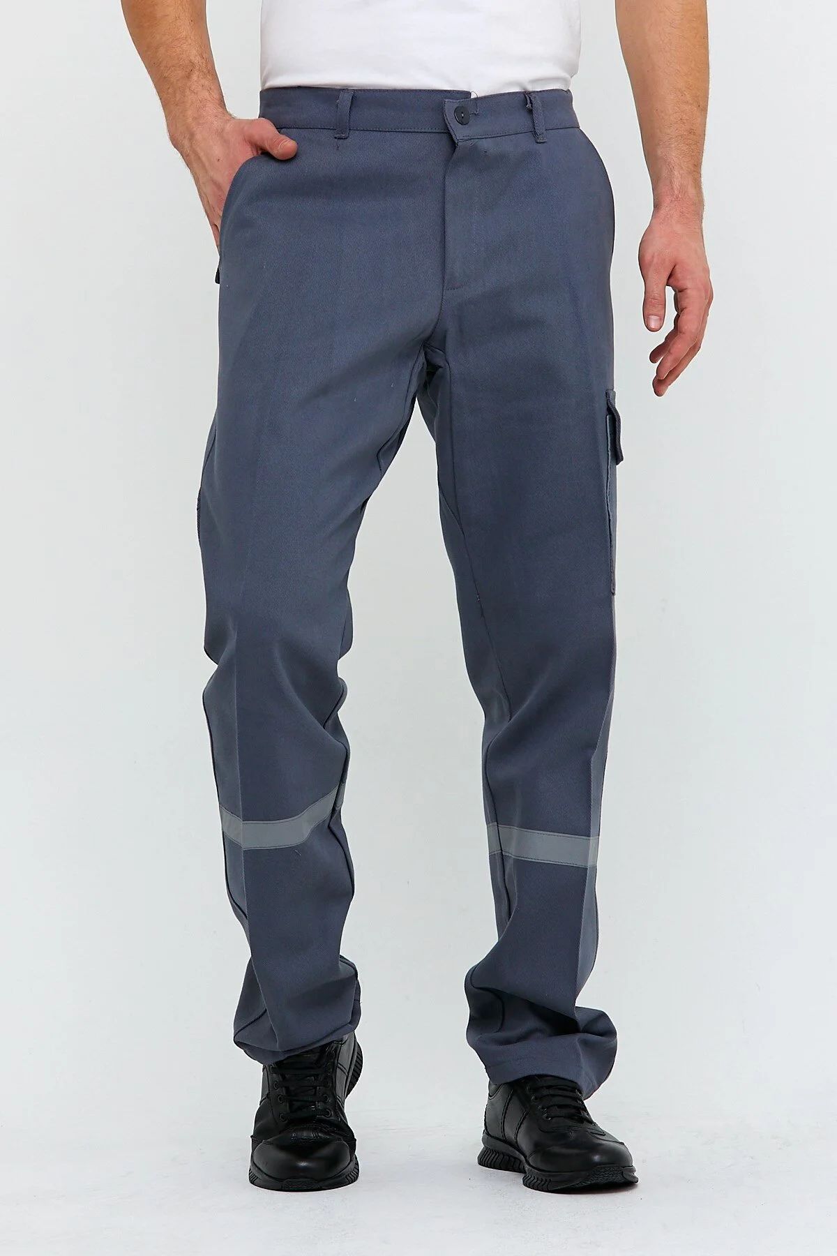 7/7 Gri İş Pantolon