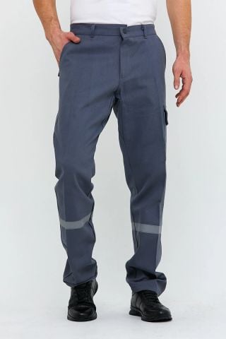 7/7 Gri İş Pantolon