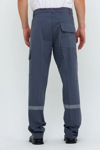 7/7 Gri İş Pantolon