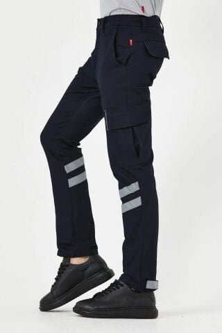 Lacivert Teknik İş Pantolon