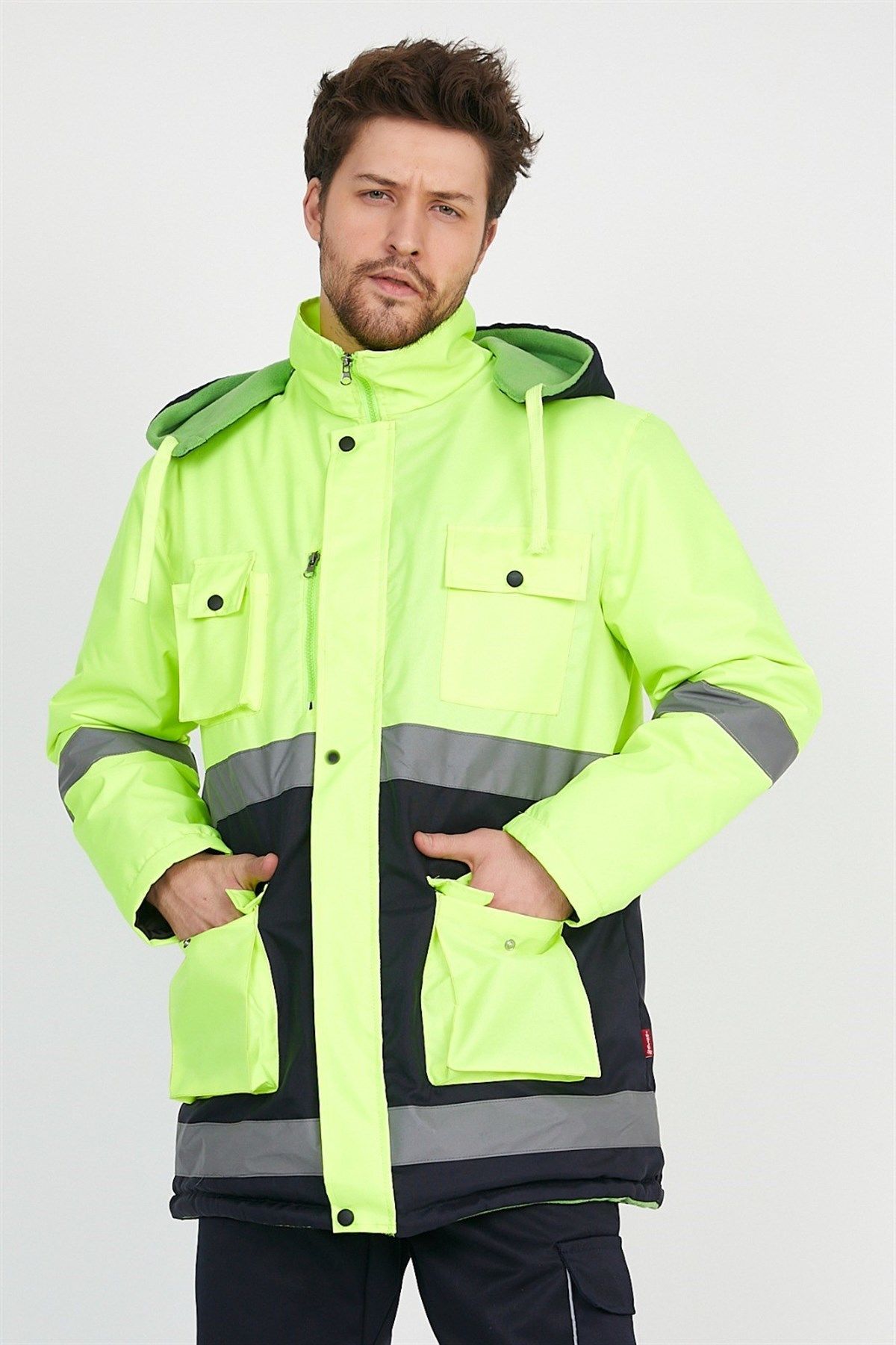 Oksfort Kaban Sarı-Lacivert