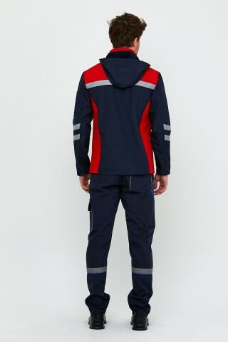 Lacivert Softshell Mont