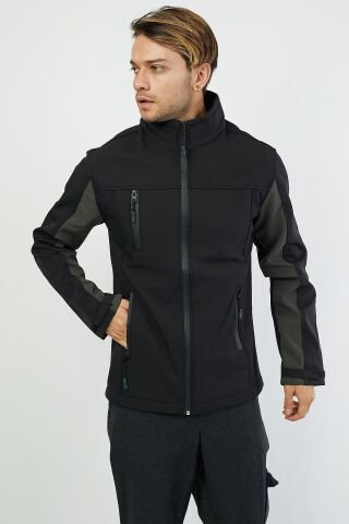 Siyah-Haki Shoftshell Mont