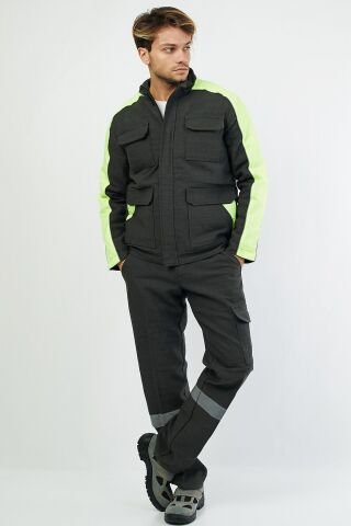 Kaşe Mont Sarı Bonditli