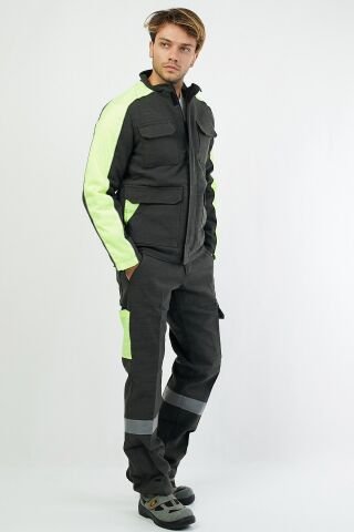 Kaşe Mont Sarı Bonditli