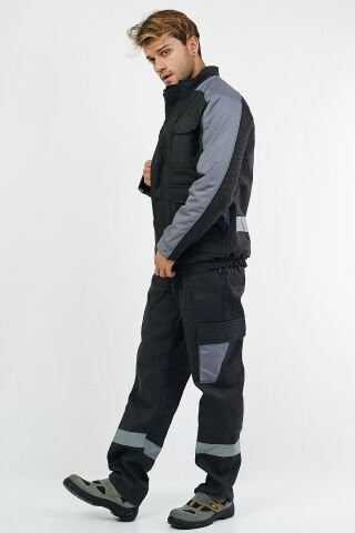 Kaşe Mont Gri Bonditli