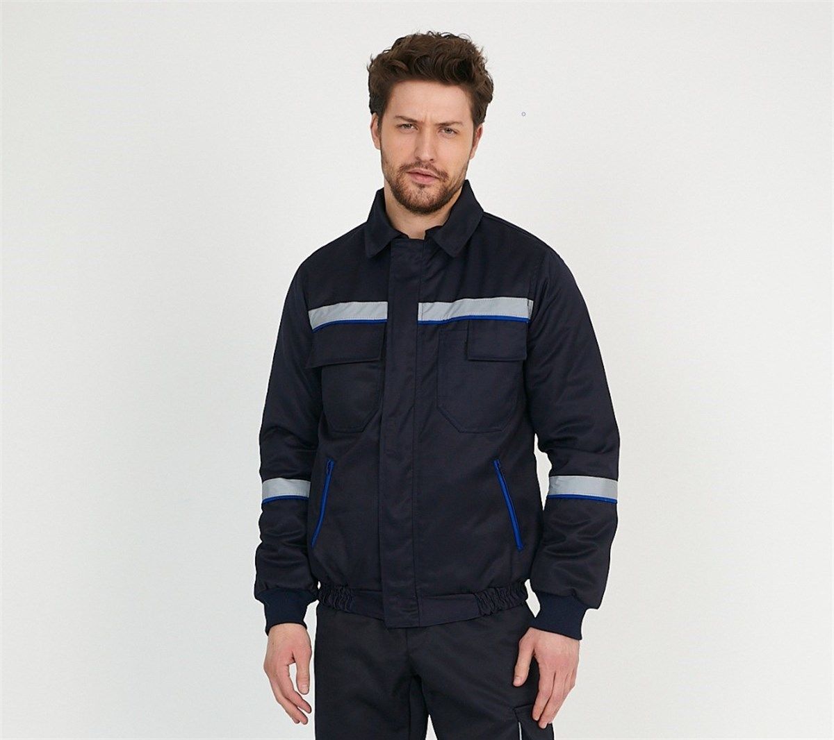 Lacivert Gabardin Mont