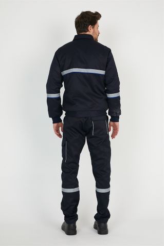 Lacivert Gabardin Mont
