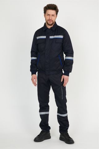 Lacivert Gabardin Mont