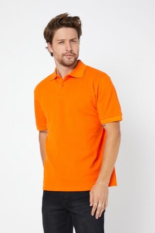Turuncu Polo Yaka Tshirt