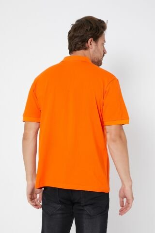 Turuncu Polo Yaka Tshirt