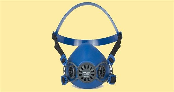 2000-T TPE Çift Filtreli Gaz Maskesi