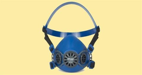 2000-T TPE Çift Filtreli Gaz Maskesi