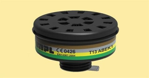 T13 ABEK1 Vidalı Gaz Filtresi