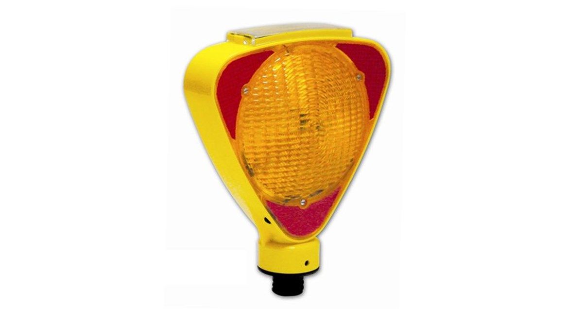 Solar Flaşör Lamba - Sarı