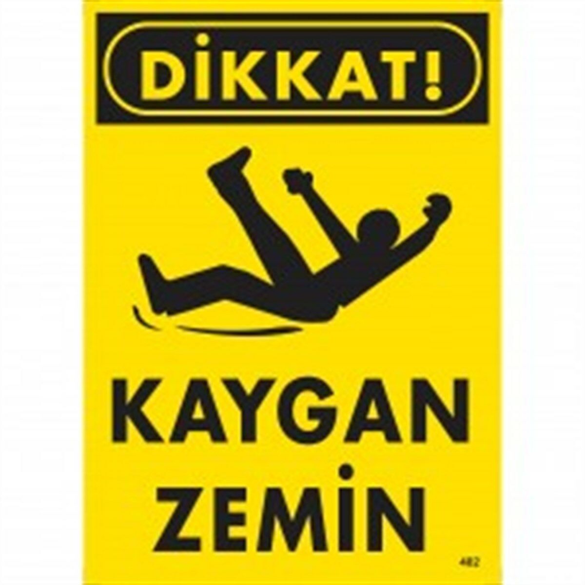 Kaygan Zemin Uyarı -İkaz Levhası (402)
