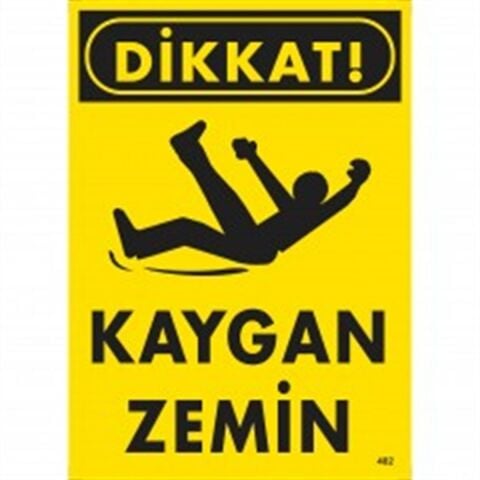 Kaygan Zemin Uyarı -İkaz Levhası (402)
