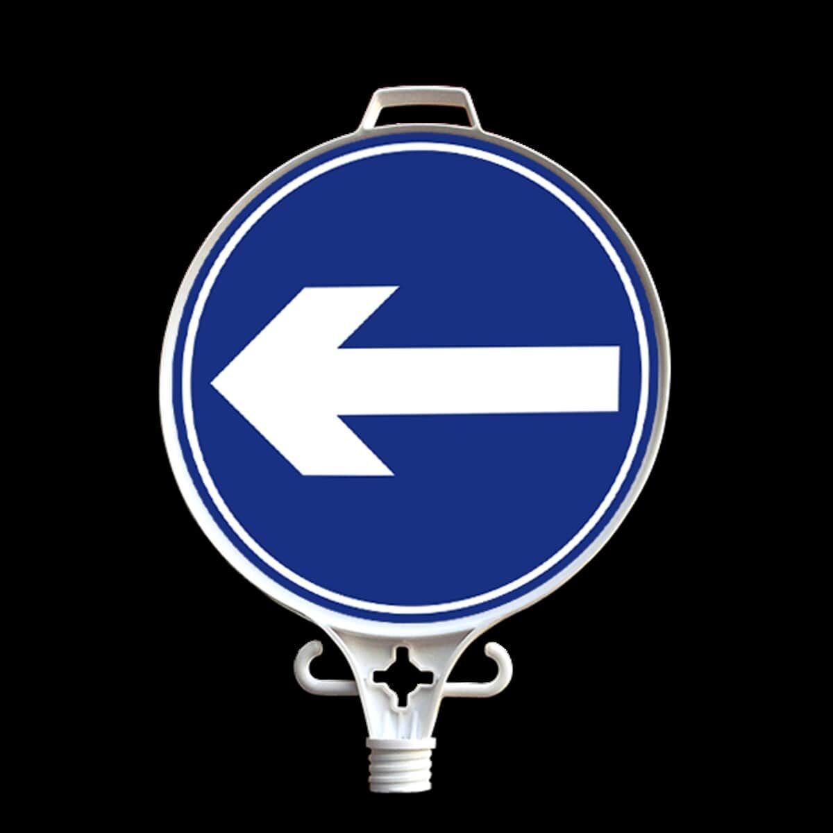 Sola Mecburi Yön (Çift Taraflı)