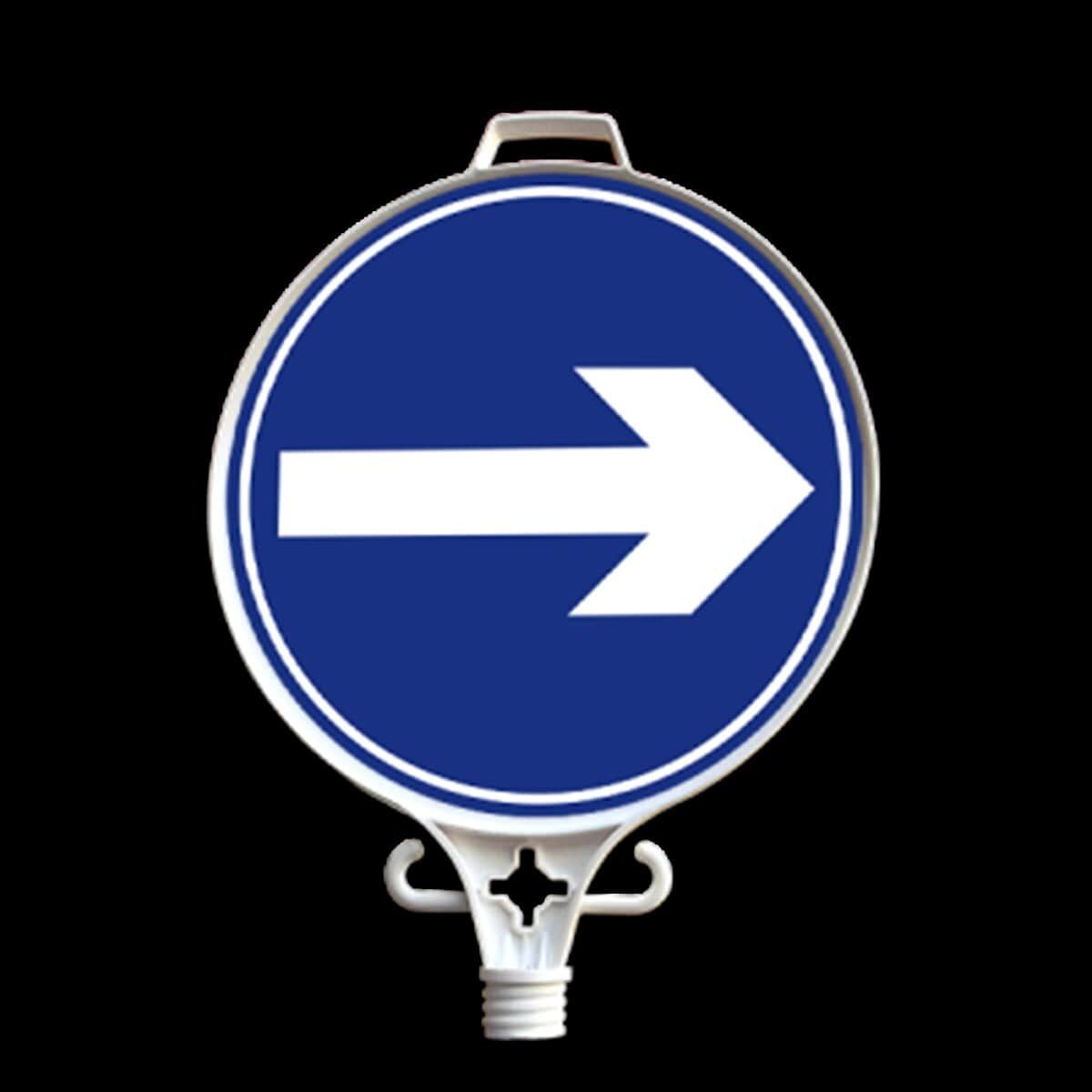 Sağa Mecburi Yön (Çift Taraflı)