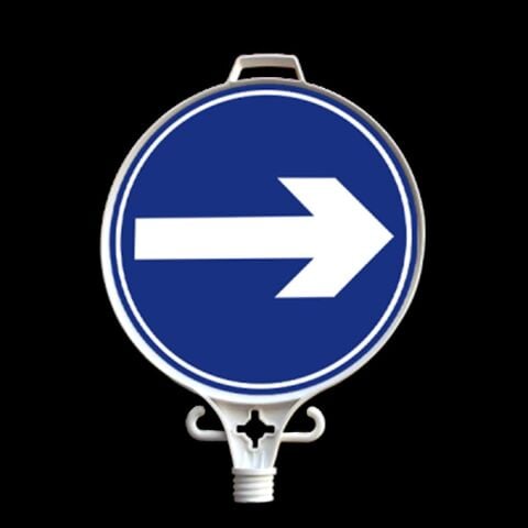 Sağa Mecburi Yön (Çift Taraflı)