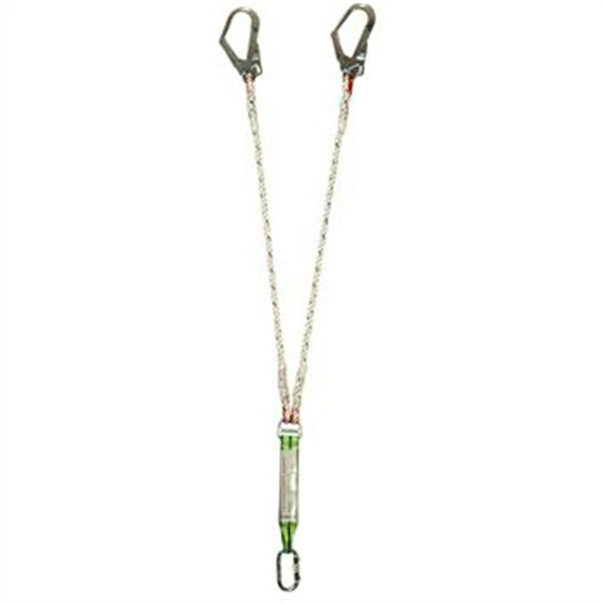 EKS 208-3 1.20Metre Şok Emicili Çift Bacaklı Örme  Lanyard